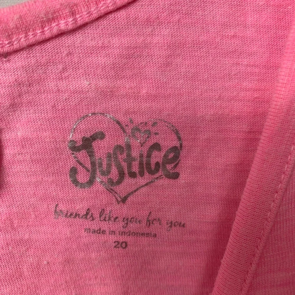 NWOT Justice “Love Is Sweet” Cupcake Tank Top